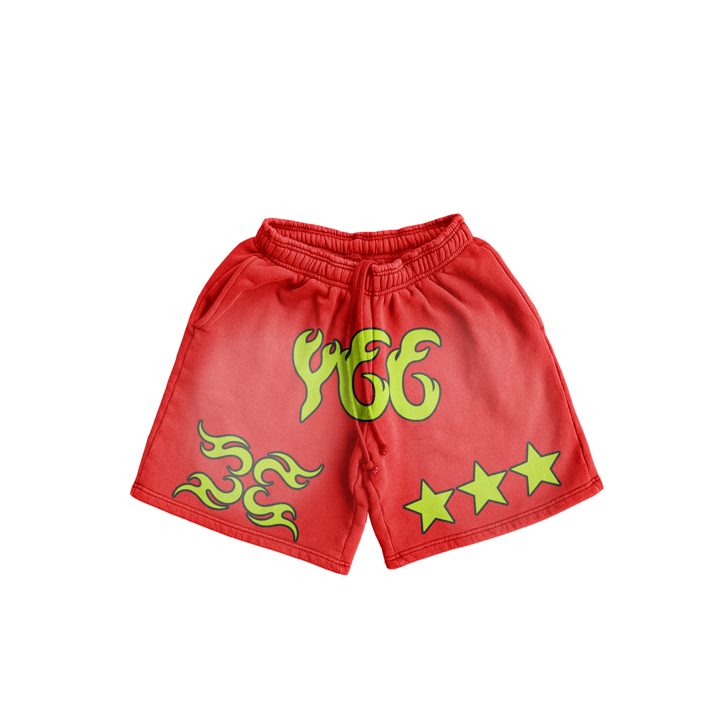 YGG SUPERSTAR SHORTS(RED)