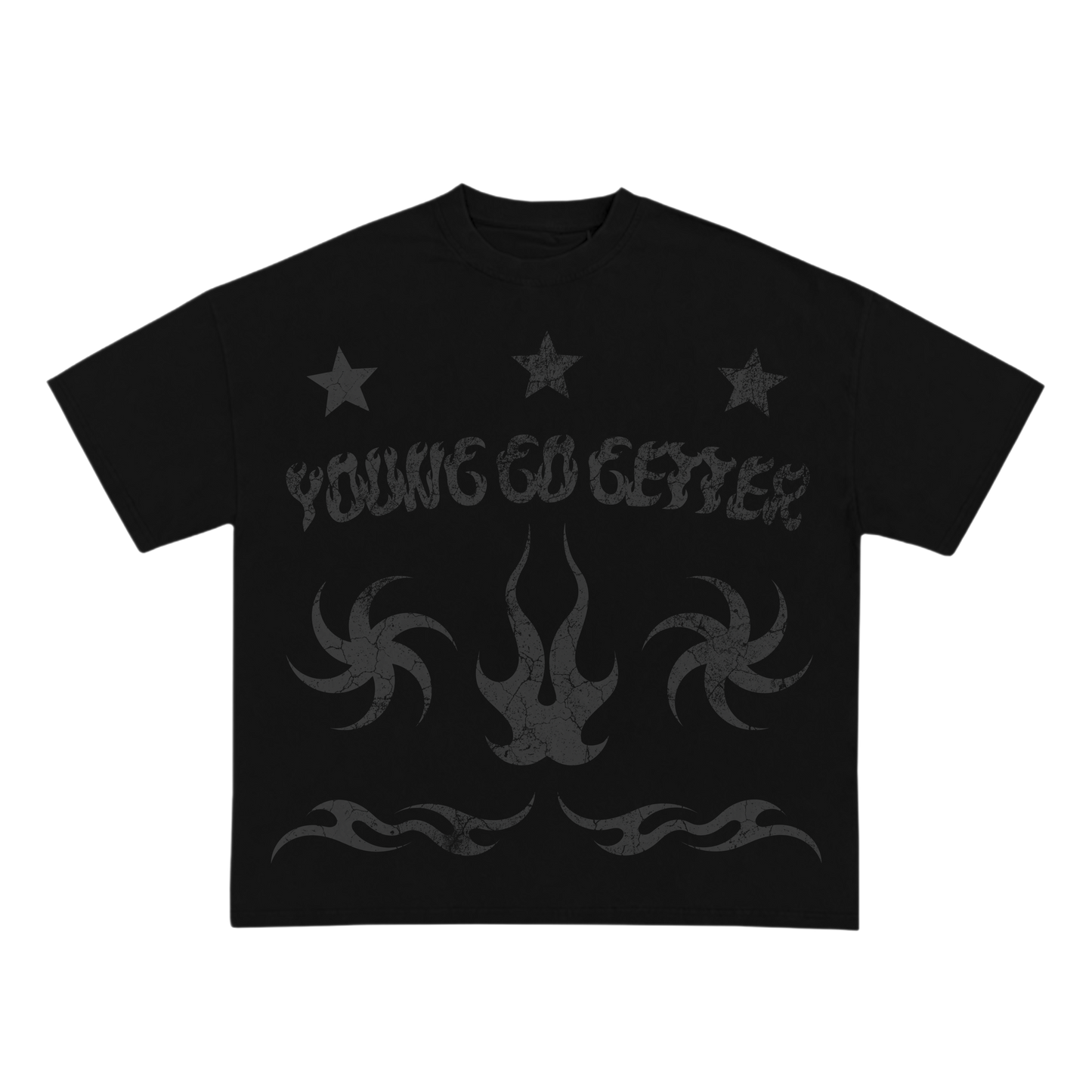 YGG SUPERSTAR T-SHIRT(BLACK)