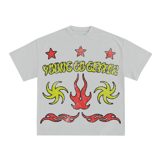 YGG SUPERSTAR T-SHIRT(RED)