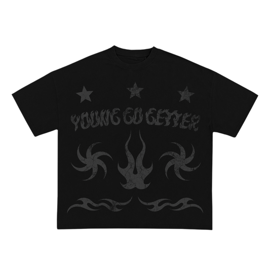 YGG SUPERSTAR T-SHIRT(BLACK)